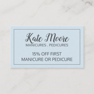 ネイルサロンマニキュリスト及びペディキュリストネイルサロン 割引カード