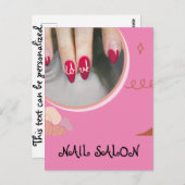 ネイルサロン事業葉書 ポストカード (正面/裏面)