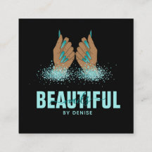 ネイルサロン人筆自筆証書爪、 ネイル技術者