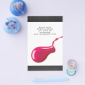 ネイルサロン価格表フライヤー チラシ (シングル)