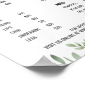 ネイルサロン価格表ポスター ポスター (角)