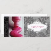 ネイルサロン又は日スパギフト券 (正面/裏面)