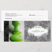 ネイルサロン又は日スパギフト券 (正面/裏面)