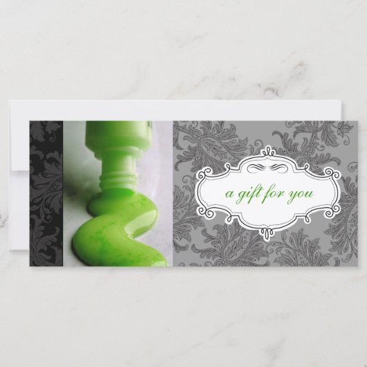 ネイルサロン又は日スパギフト券 (正面)