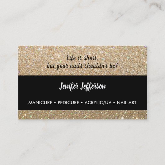 ネイルサロン名刺 ロイヤリティカード (正面)