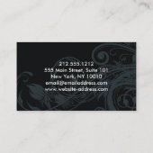 ネイルサロン名刺 予約カード (裏面)