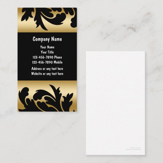 ネイルサロン名刺 名刺 (正面/裏面)