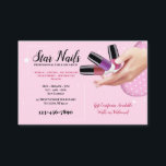 ネイルサロン名刺 名刺<br><div class="desc">あなたのネイルサロンには素敵なピンクの名刺。 (Freepikのデザイン)。  カードは、文言、カスタマイズフォント、フォントの色、紙のサイズのオプションにより、との簡単が可能です。あなたは何を探してる？ デルの製品はすべて、お客様のニカスタムーズに応えるように特別料金なしで設計できます。askcottonlamb@gmail.comで連絡簡単に行ってください。調整製品をご利用いただけます。</div>