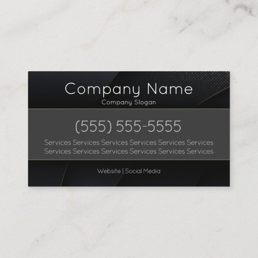 ネイルサロン名刺 名刺 (裏面)