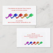 ネイルサロン名刺 名刺 (正面/裏面)