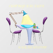 ネイルサロン店舗をカスタマイズする ウィンドウサイン (シート)