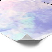 ネイルサロン用品 水彩風 価格表 ポスター (角)