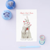 ネイルサロン美しいセンターフライヤー チラシ (シングル)