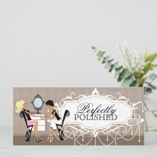 ネイルサロン贈与証 (スタンド正面)