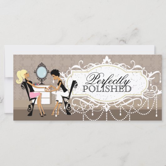 ネイルサロン贈与証 (正面)