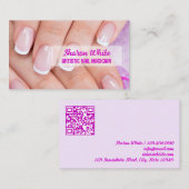 ネイルサロン 名刺 (正面/裏面)
