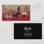 ネイルサロン 現代のネイリスト 名刺 (正面/裏面)