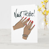 ネイルタスティック! カード (黄色い花)