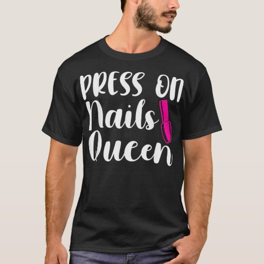 ネイルテクノロジー事業用プレスオンネイル Tシャツ (正面)