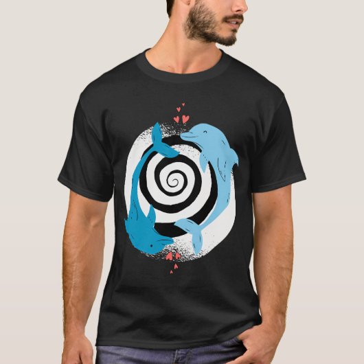 ネイルバッグの女性 Tシャツ (正面)