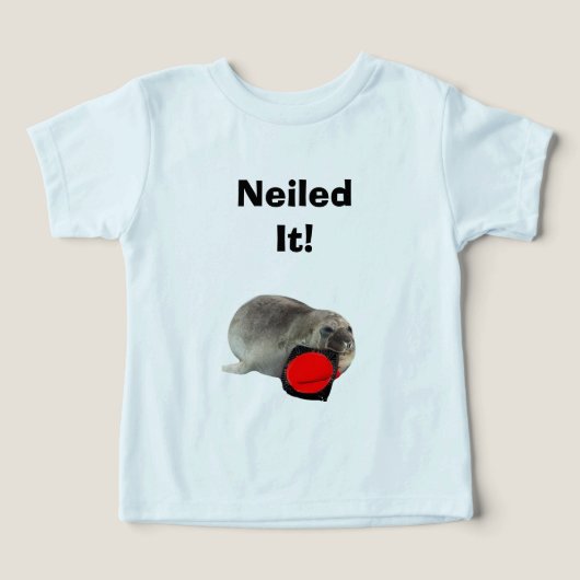 ネイル失敗Tシャツ (デザイン正面)