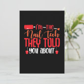 ネイル技術者です 招待状 (スタンド正面)