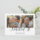 ネイル・イット クリスマス ファミリー グリーティング カード (スタンド正面)