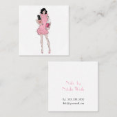 ネイル スクエア名刺 (正面/裏面)