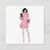 ネイル スクエア名刺 (正面)