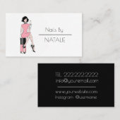 ネイル 名刺 (正面/裏面)