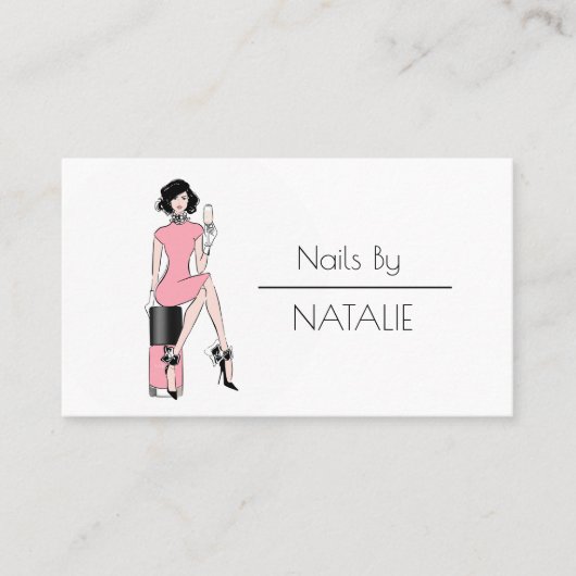 ネイル 名刺 (正面)