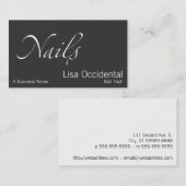 ネイル 名刺 (正面/裏面)