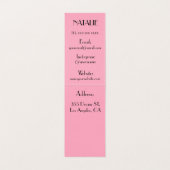 ネイル 名刺 (内部フラット)