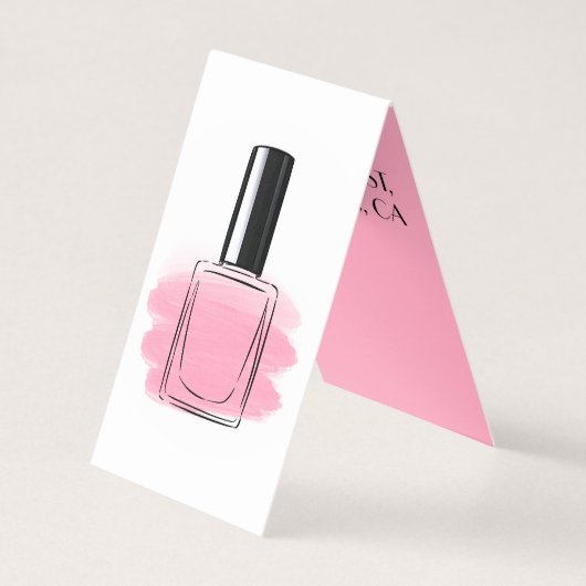 ネイル 名刺 (正面)