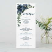 ネイ王室のビー結婚のメニューカードテーブルデコー 招待状 (スタンド正面)