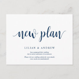 ネイ素朴ビーブルー新計画，延結婚期 ポストカード