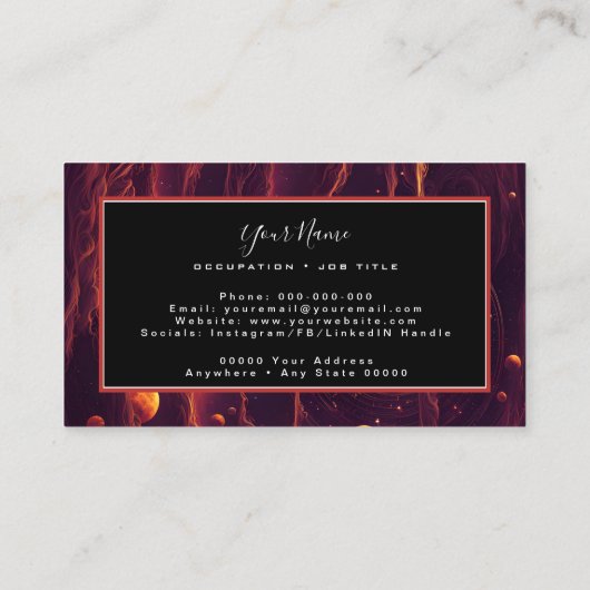 ネウランベール 名刺 (裏面)