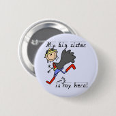 ネエの英雄Tシャツと贈り物 缶バッジ (正面&裏面)