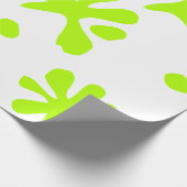 ネオおもしろいグリ絵を描のおもしろいをよくはしゃぐ噴煙 ラッピングペーパー (角)