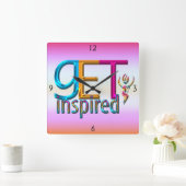 ネオインスパイアンの壁掛けを買う スクエア壁時計 (ホーム)