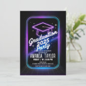 ネオカスタマイズンパープルディナー卒業未来的 招待状 (スタンド正面)