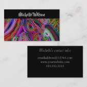 ネオカラフルンレインボーモダン 名刺 (正面/裏面)