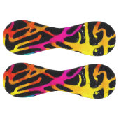 ネオカラフル(ばちゃばちゃ)跳ねる絵を描デザイン ソフトボール (パネル)