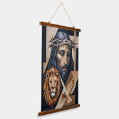 ネオキュビズムのエレガンスAトリビュートタペストリー 吊り下げ型タペストリー (傾斜あり)