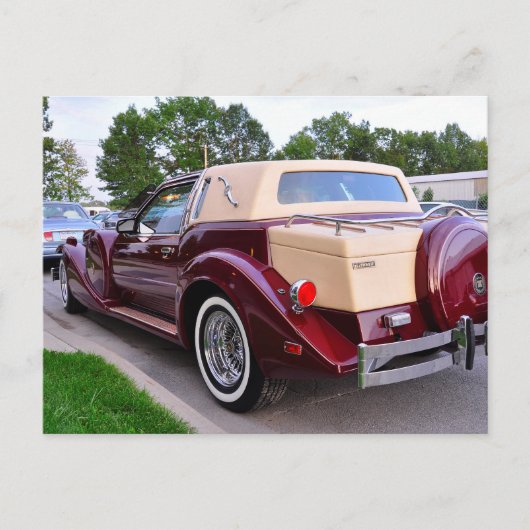 ネオクラシックジマースポーツクーペ ポストカード (正面)