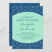 ネオクラシックミントフローラ セーブザデート (正面/裏面)