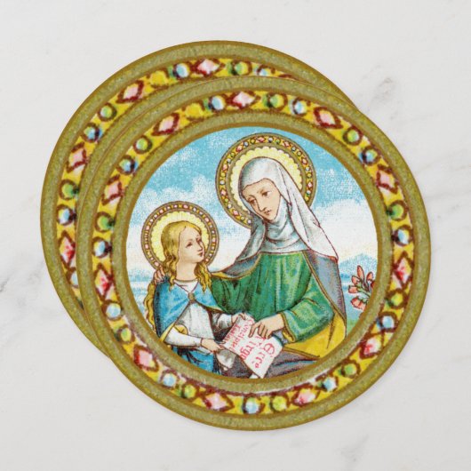 ネオゴシック様式のサンアンとヨンメアリー(SAU 29) (正面/裏面)