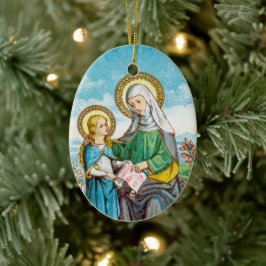 ネオゴシック様式のサンアンとヨンメアリー(SAU 29) セラミックオーナメント