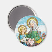 ネオゴシック様式のサンアンとヨンメアリー(SAU 29) マグネット (正面/裏面)