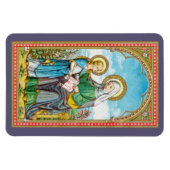 ネオゴシック様式のサンアンとヨンメアリー(SAU 29) マグネット (横)